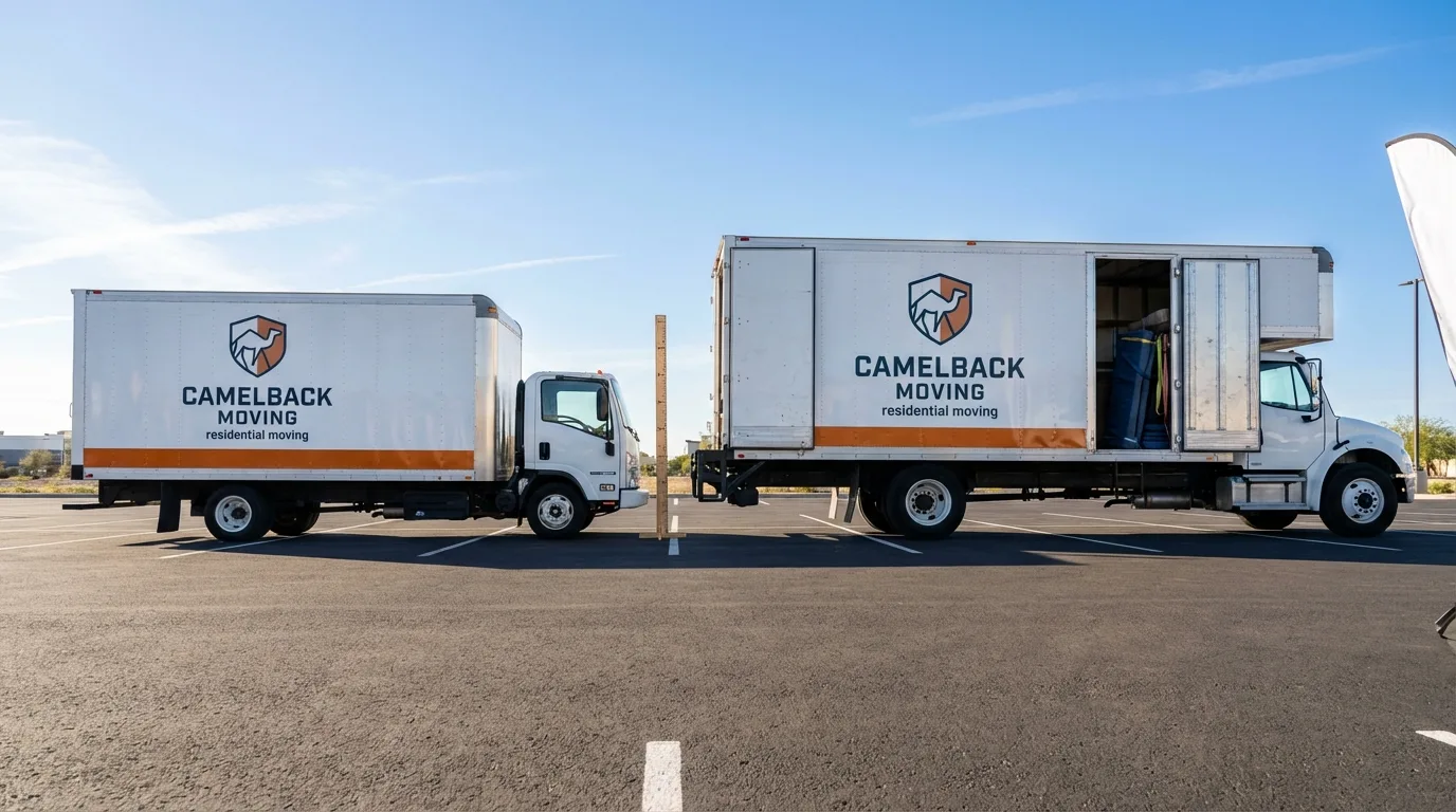 Moving truck size capacity guide in Whitehouse Station